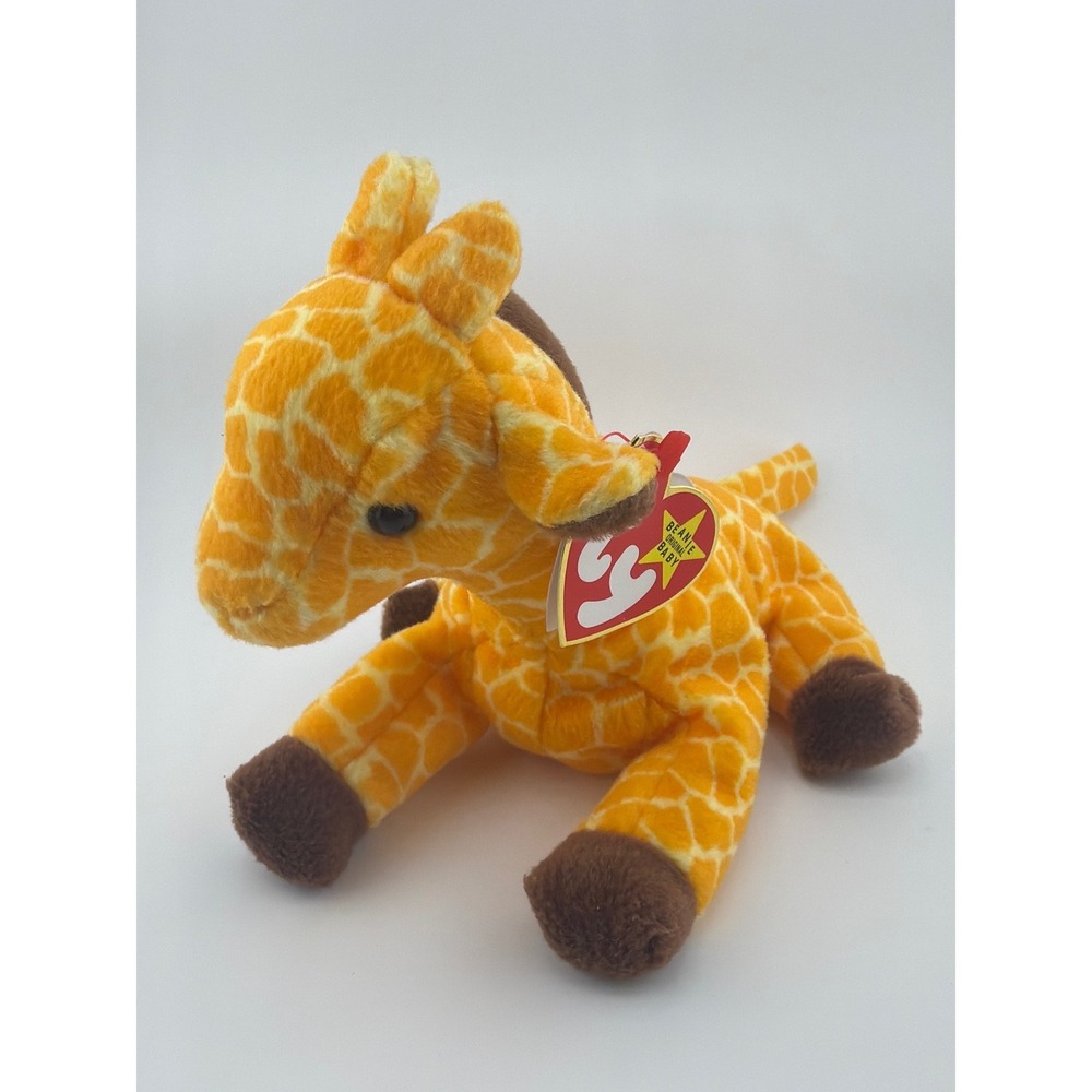 Ty Beanie Baby Twigs Giraffe Small Orange Brown Vintage 90s Plush 4068